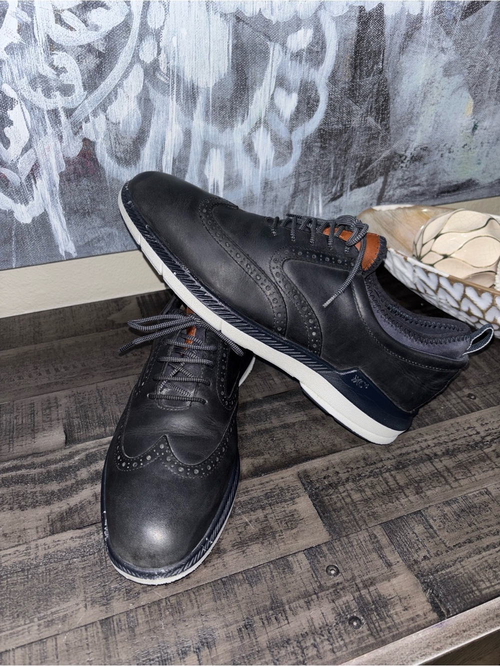 Johnston & Murphy XC4 Lancer Wingtip Men's SZ 8.5 - Picture 1 of 15